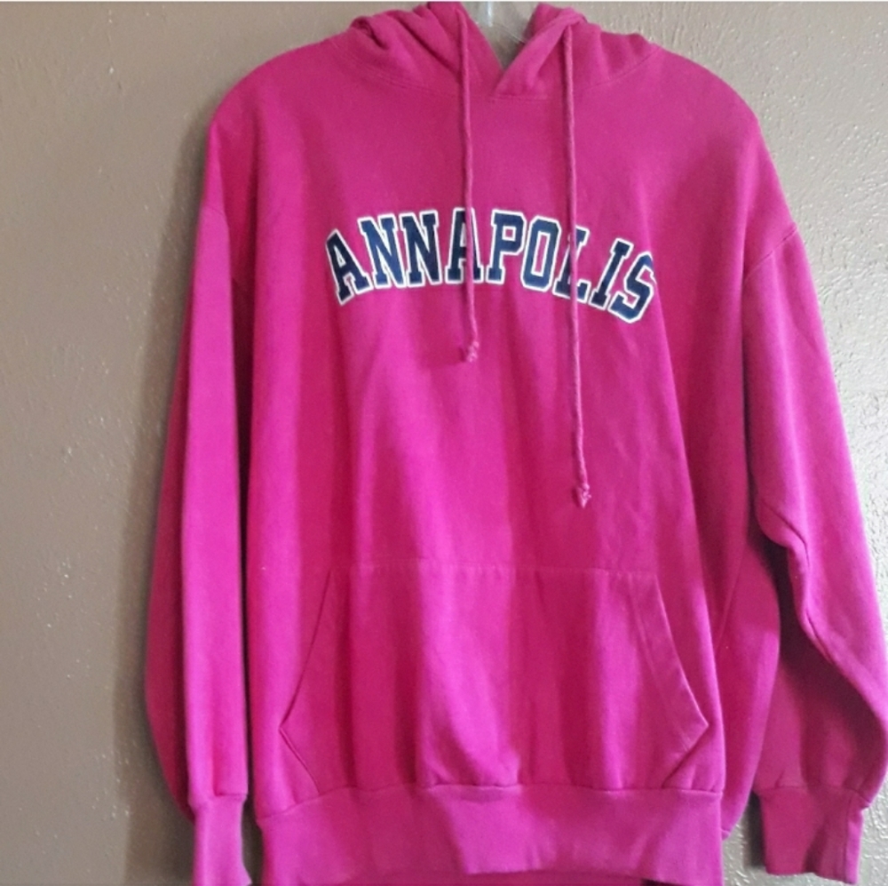 Annapolis Drawstring Hoodie Size Lg - Picture 2 of 3